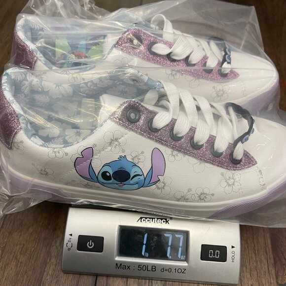 Disney Lilo & Stitch Women's Low-Top Casual Court Sneakers - Picture 12 of 12